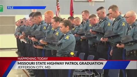 Jefferson City, Missouri hosting State Highway Patrol graduation today